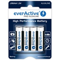 Baterie AA LR6 everActive Pro Alkaline 4 szt