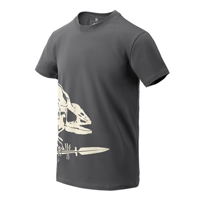 Helikon - Koszulka T-Shirt Full Body Skeleton Grey