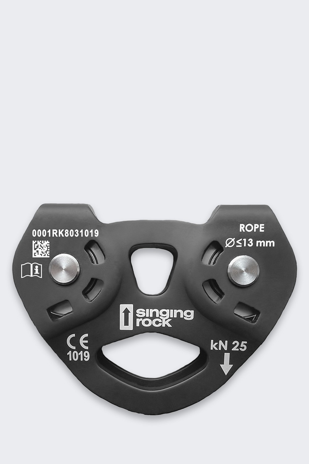 Bloczek Singing Rock Tandem Pulley Black