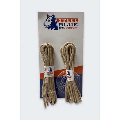 Sznurówki Steel Blue Nylon Laces 110 Cm 2P Sand